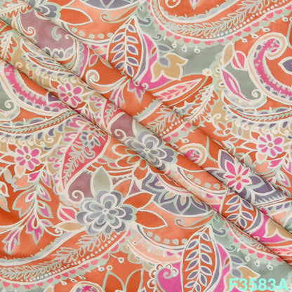 Printed Rayon Fabric-F3583