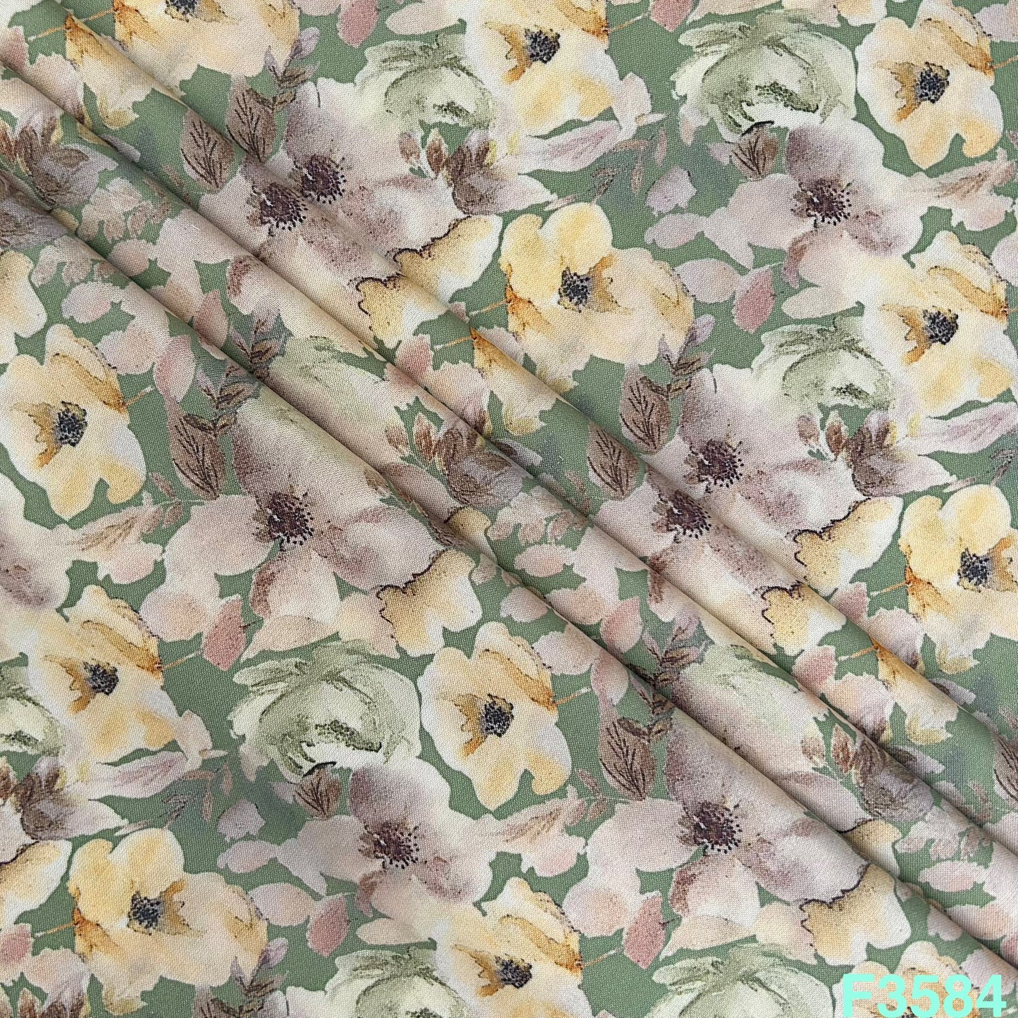Printed Rayon Fabric-F3584