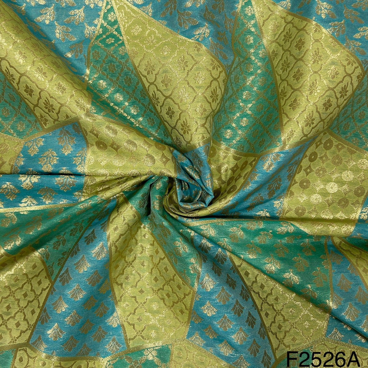 Silk Brocade Fabric-F2526