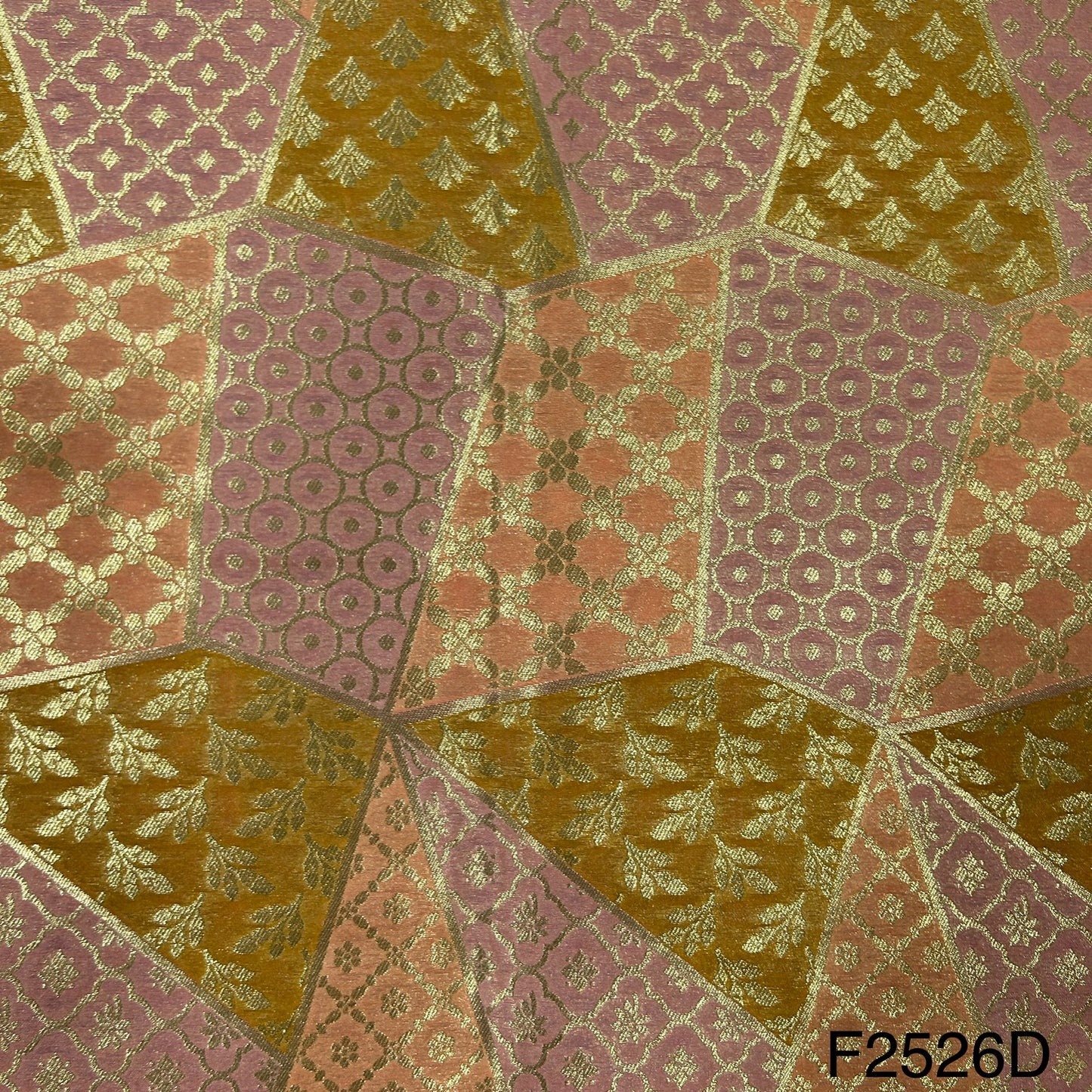 Silk Brocade Fabric-F2526