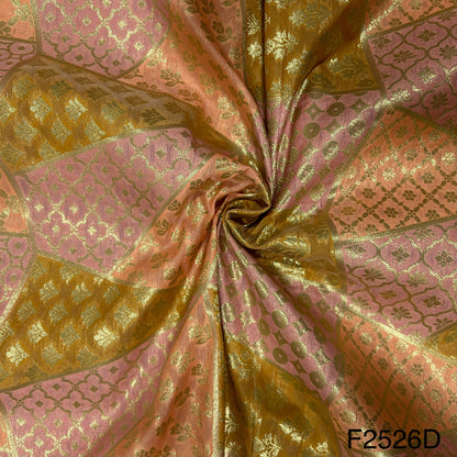 Silk Brocade Fabric-F2526