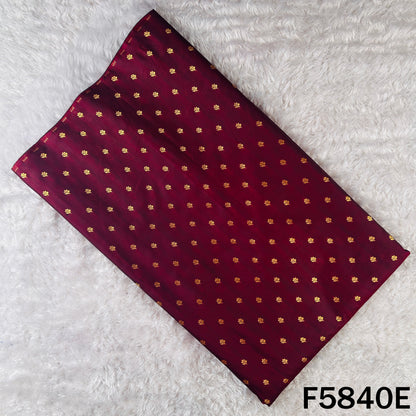 Zari Buti Work Banarasi Brocade Fabric - F5840