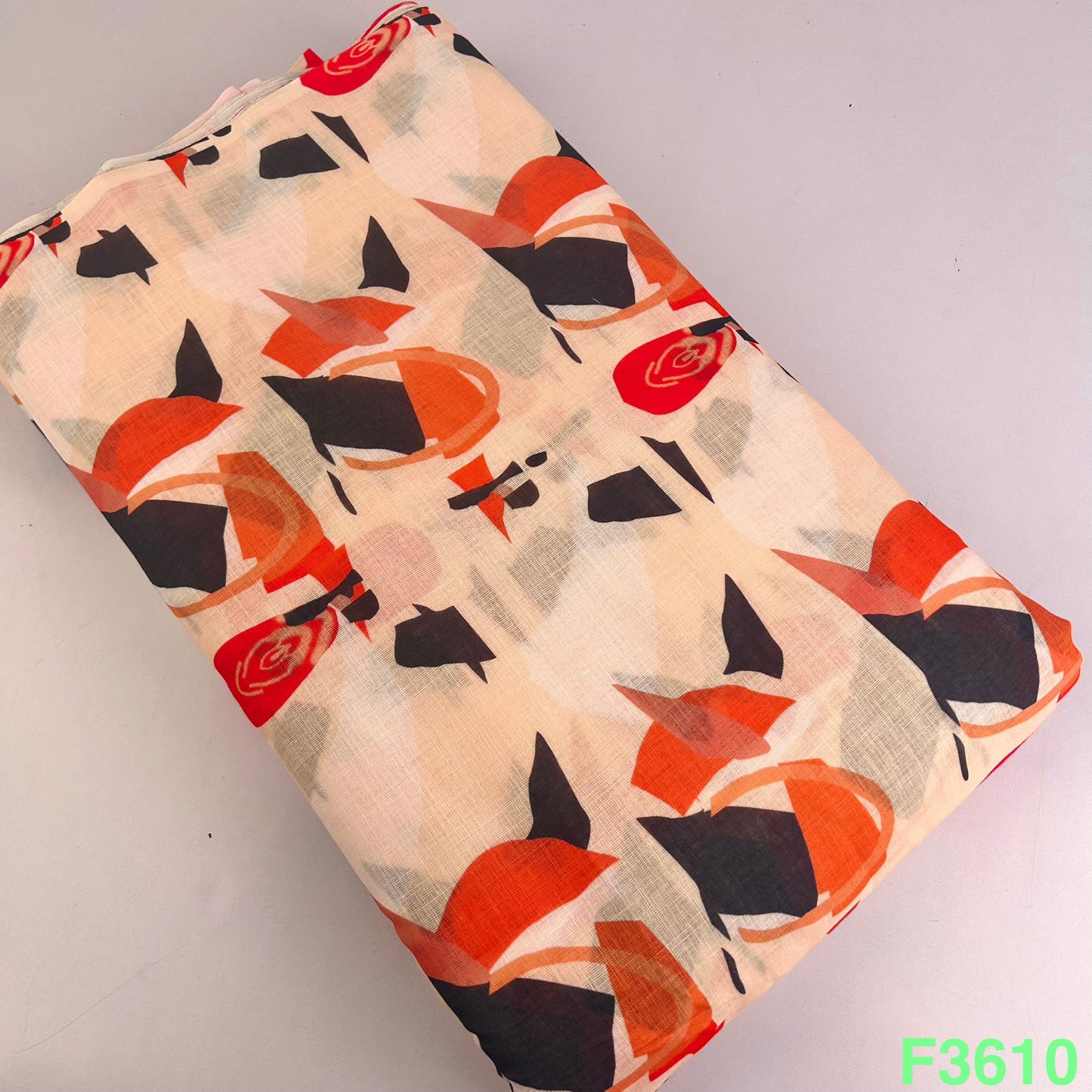 Printed  Linen Cotton F3610