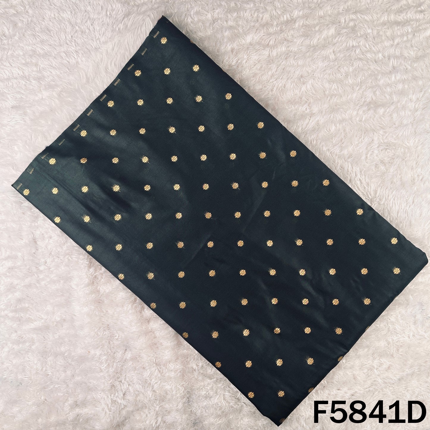 Zari Buti Work Banarasi Brocade Fabric - F5841