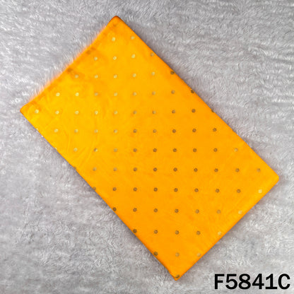 Zari Buti Work Banarasi Brocade Fabric - F5841