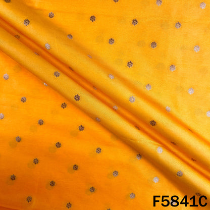 Zari Buti Work Banarasi Brocade Fabric - F5841