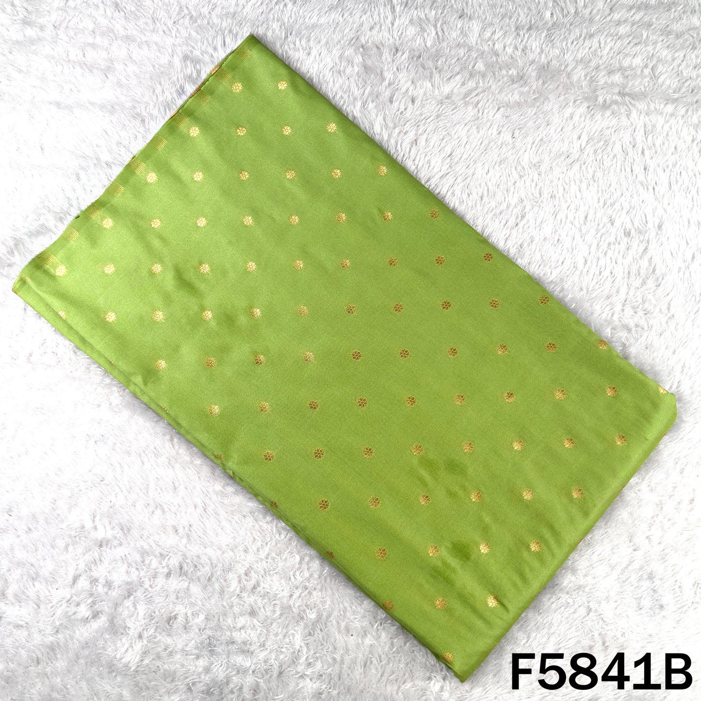 Zari Buti Work Banarasi Brocade Fabric - F5841