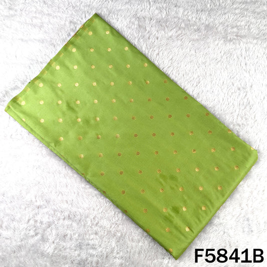 Zari Buti Work Banarasi Brocade Fabric - F5841