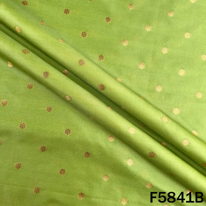 Zari Buti Work Banarasi Brocade Fabric - F5841
