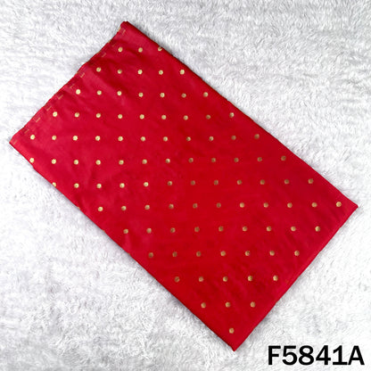 Zari Buti Work Banarasi Brocade Fabric - F5841