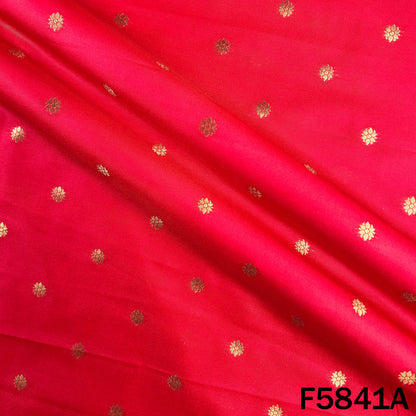 Zari Buti Work Banarasi Brocade Fabric - F5841