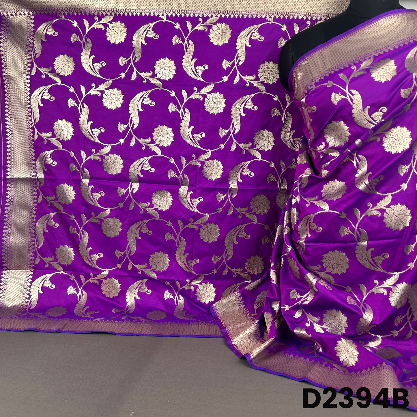 Zari Work Pure Banarasi Silk Dupatta - D2394