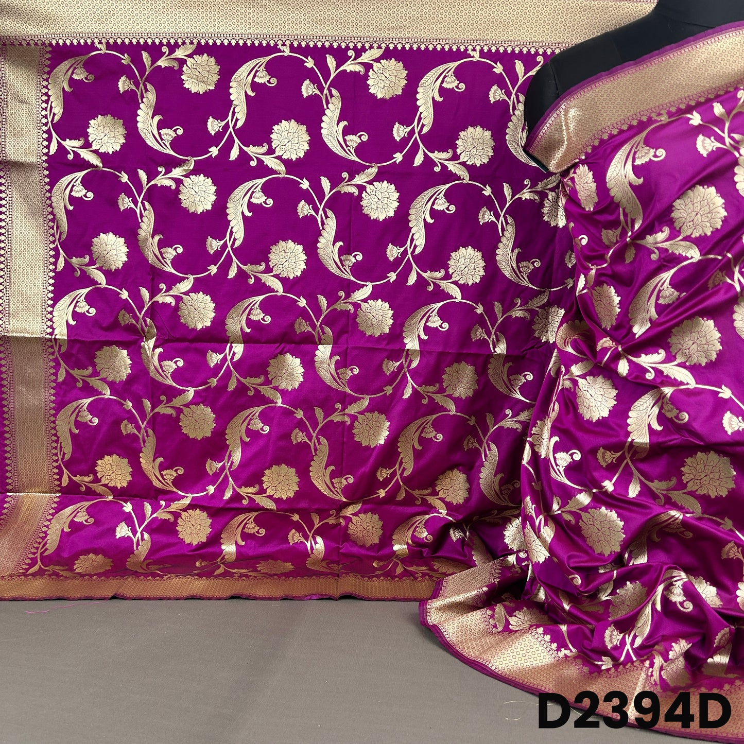 Zari Work Pure Banarasi Silk Dupatta - D2394