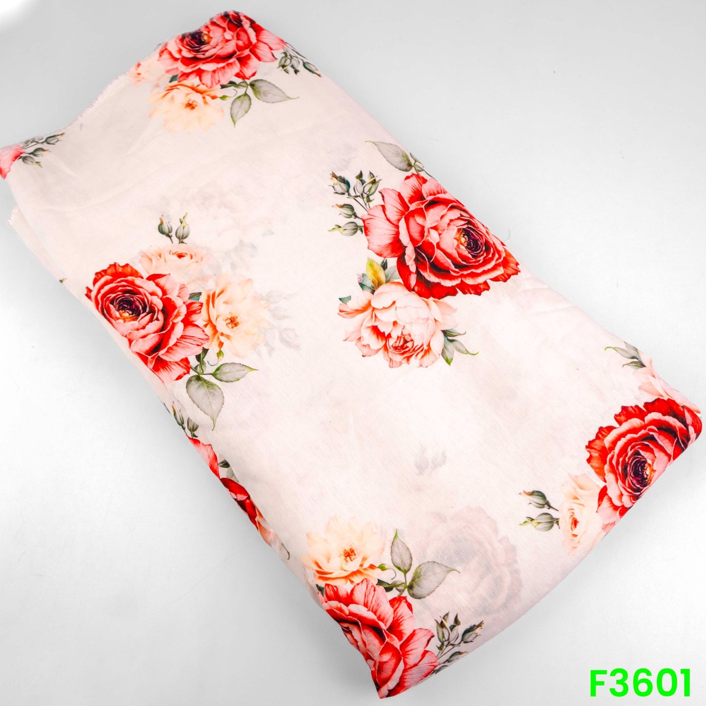 Digital Printed Linen Cotton Fabric-F3601