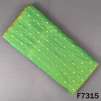 Zari Buti Banarasi Silk Fabric - F7315