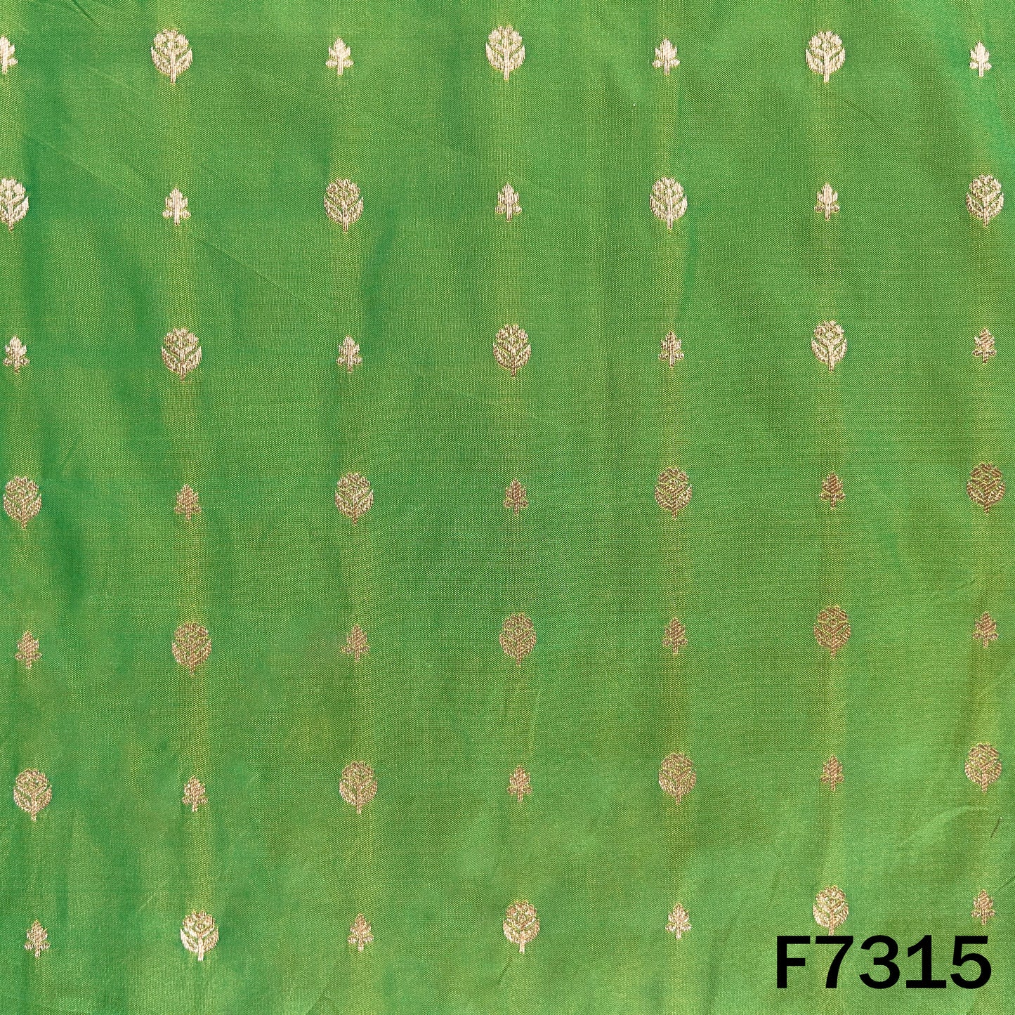Zari Buti Banarasi Silk Fabric - F7315
