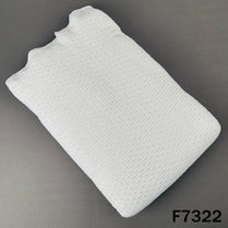 Dyeable Thread Sequins Embroidered Georgette Fabric - F7322