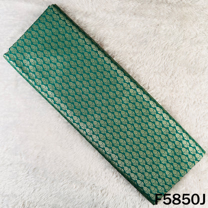 Zari Buti Work Brocade Silk Fabric - F5850