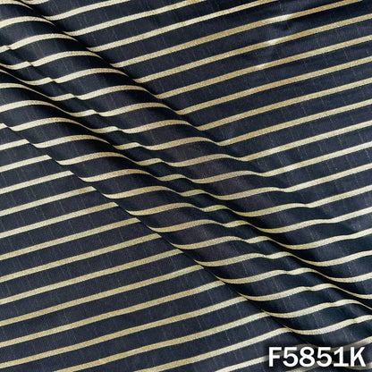 Leheriya Zari Work Brocade Silk Fabric - F5851