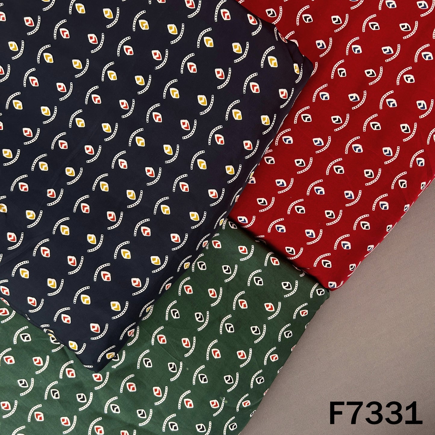 Printed Modal Satin Fabric - F7331