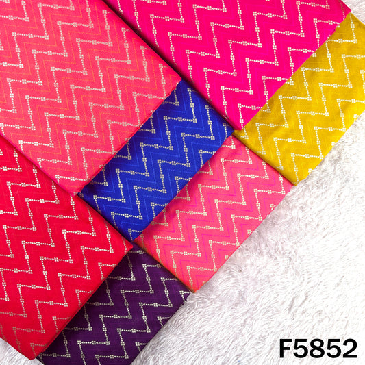 Banarasi Brocade Silk Fabric - F5852