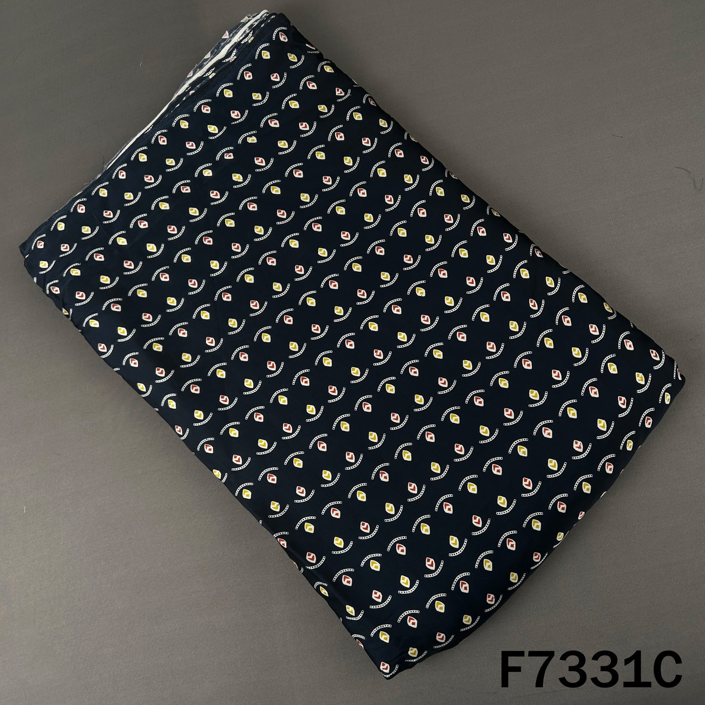 Printed Modal Satin Fabric - F7331