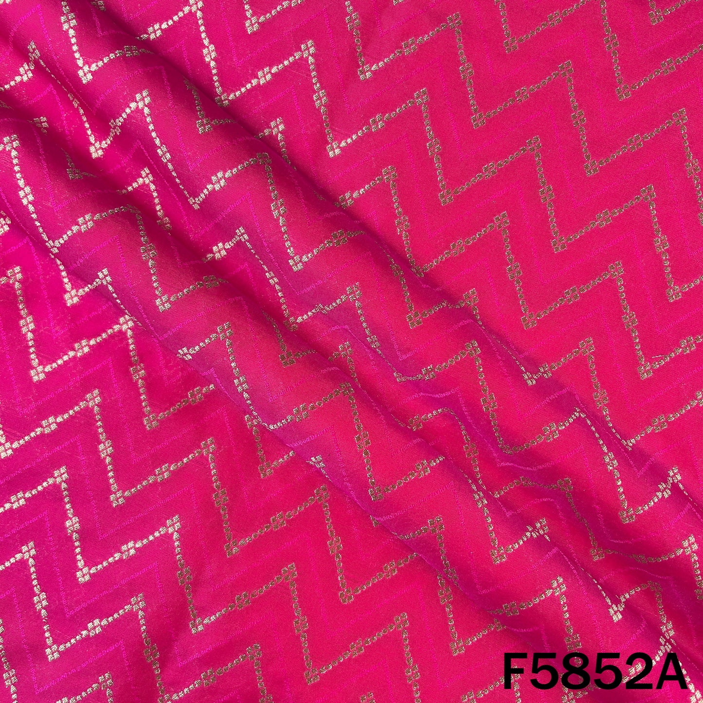 Banarasi Brocade Silk Fabric - F5852