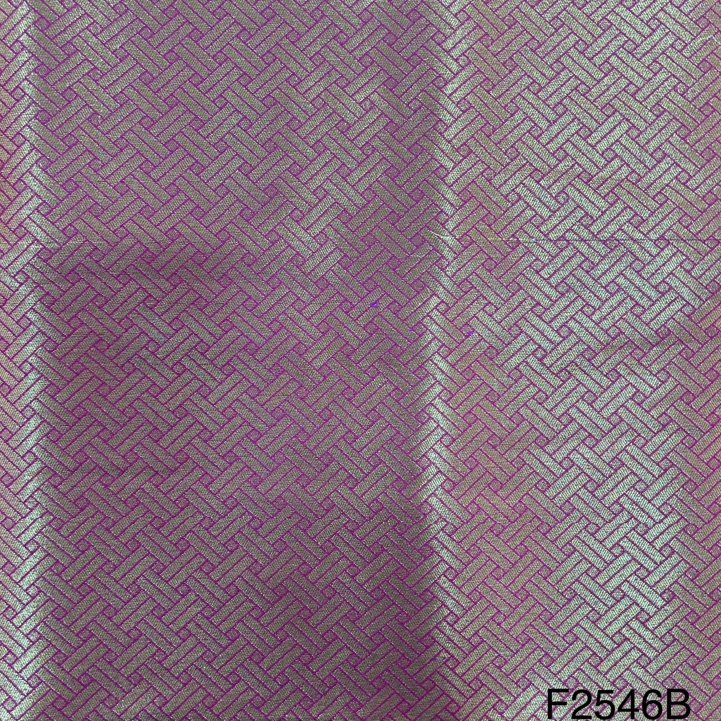 Silk Brocade Fabric-F2546