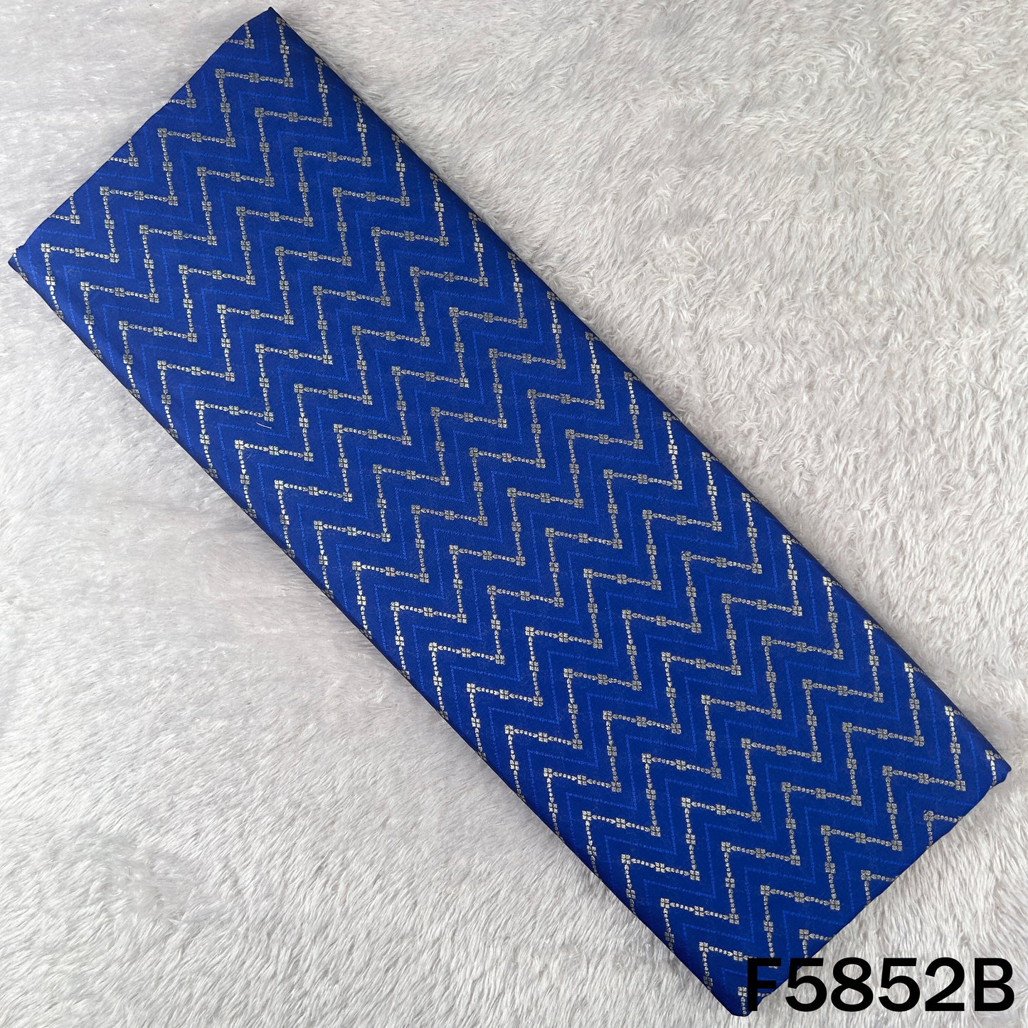 Banarasi Brocade Silk Fabric - F5852