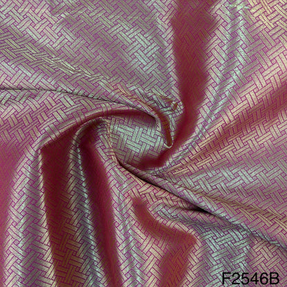 Silk Brocade Fabric-F2546