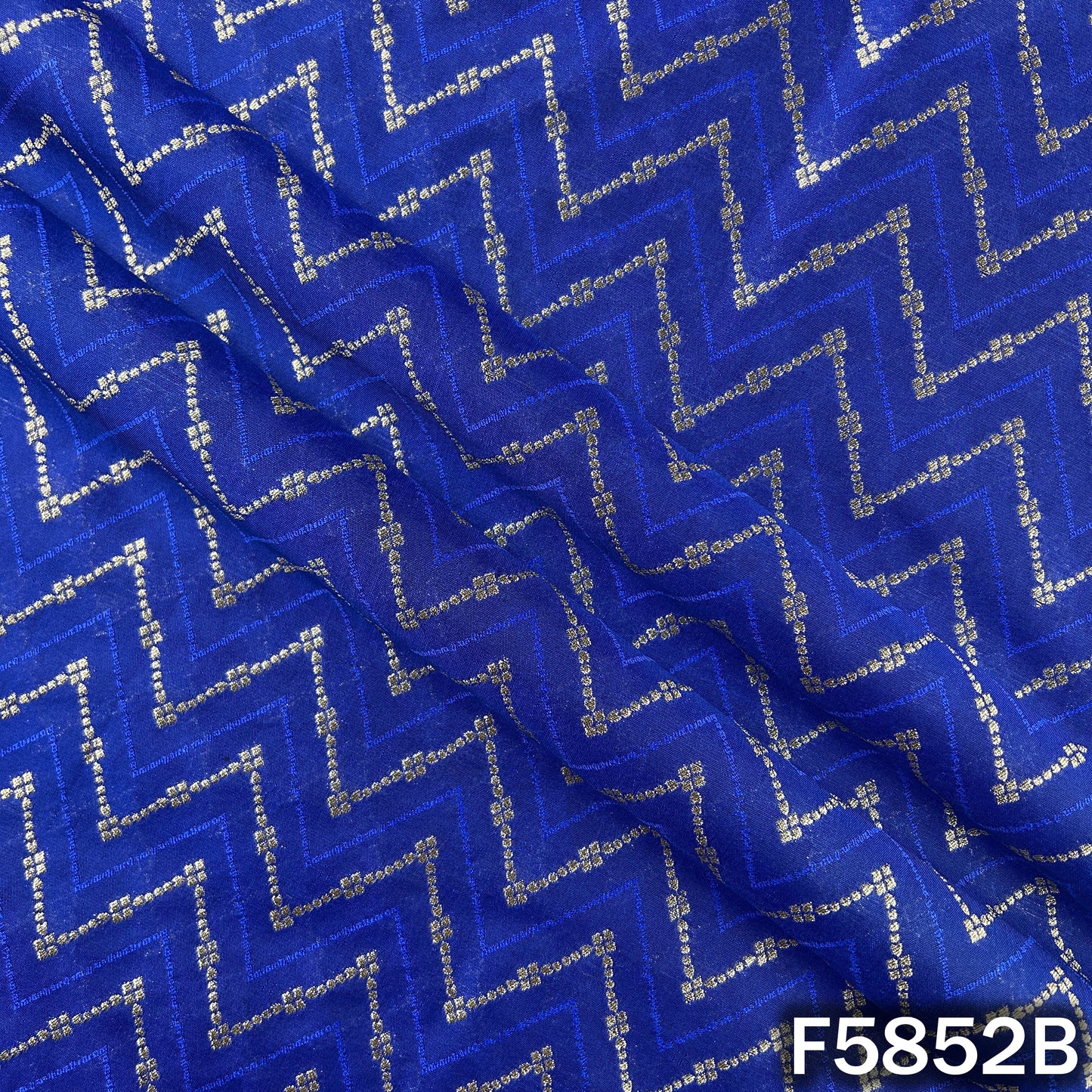 Banarasi Brocade Silk Fabric - F5852