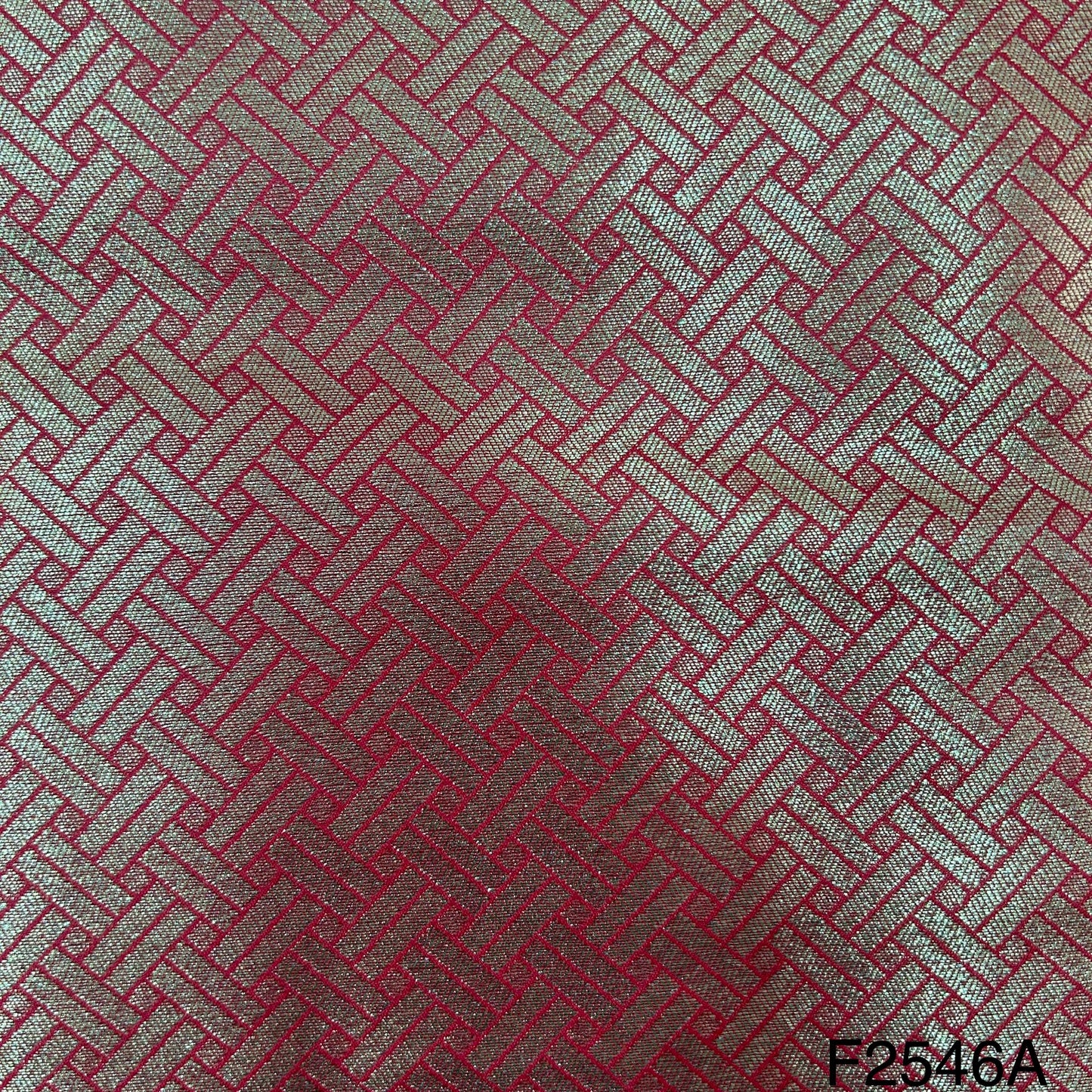 Silk Brocade Fabric-F2546