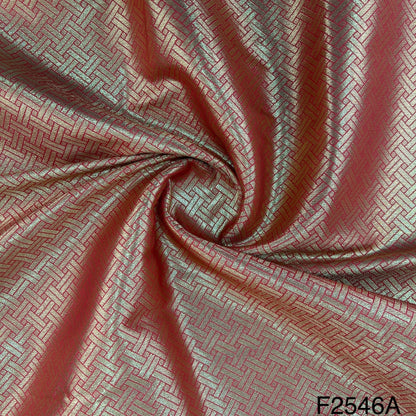 Silk Brocade Fabric-F2546