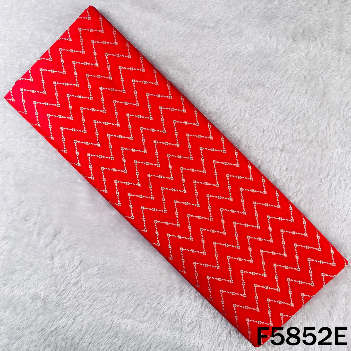 Banarasi Brocade Silk Fabric - F5852