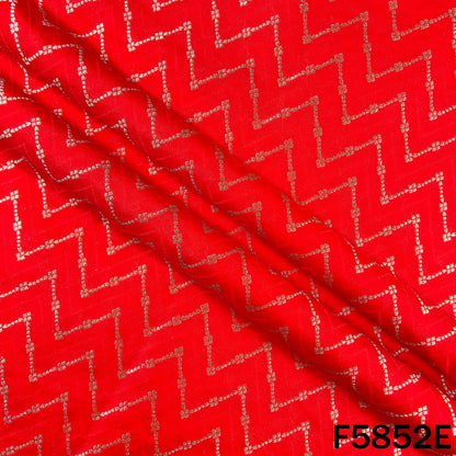 Banarasi Brocade Silk Fabric - F5852