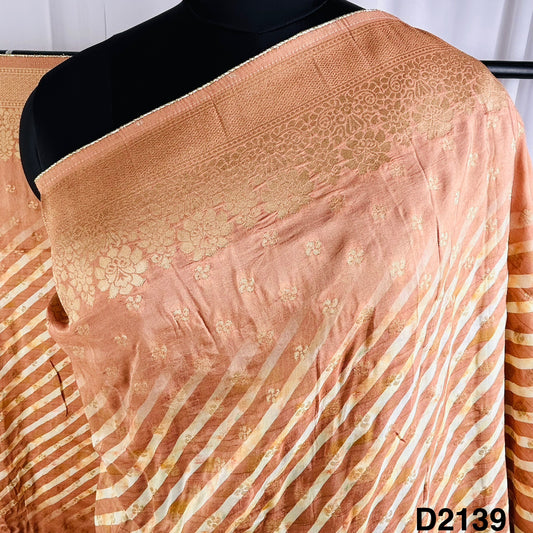 Leheriya Print Dola silk Dupatta-D2139