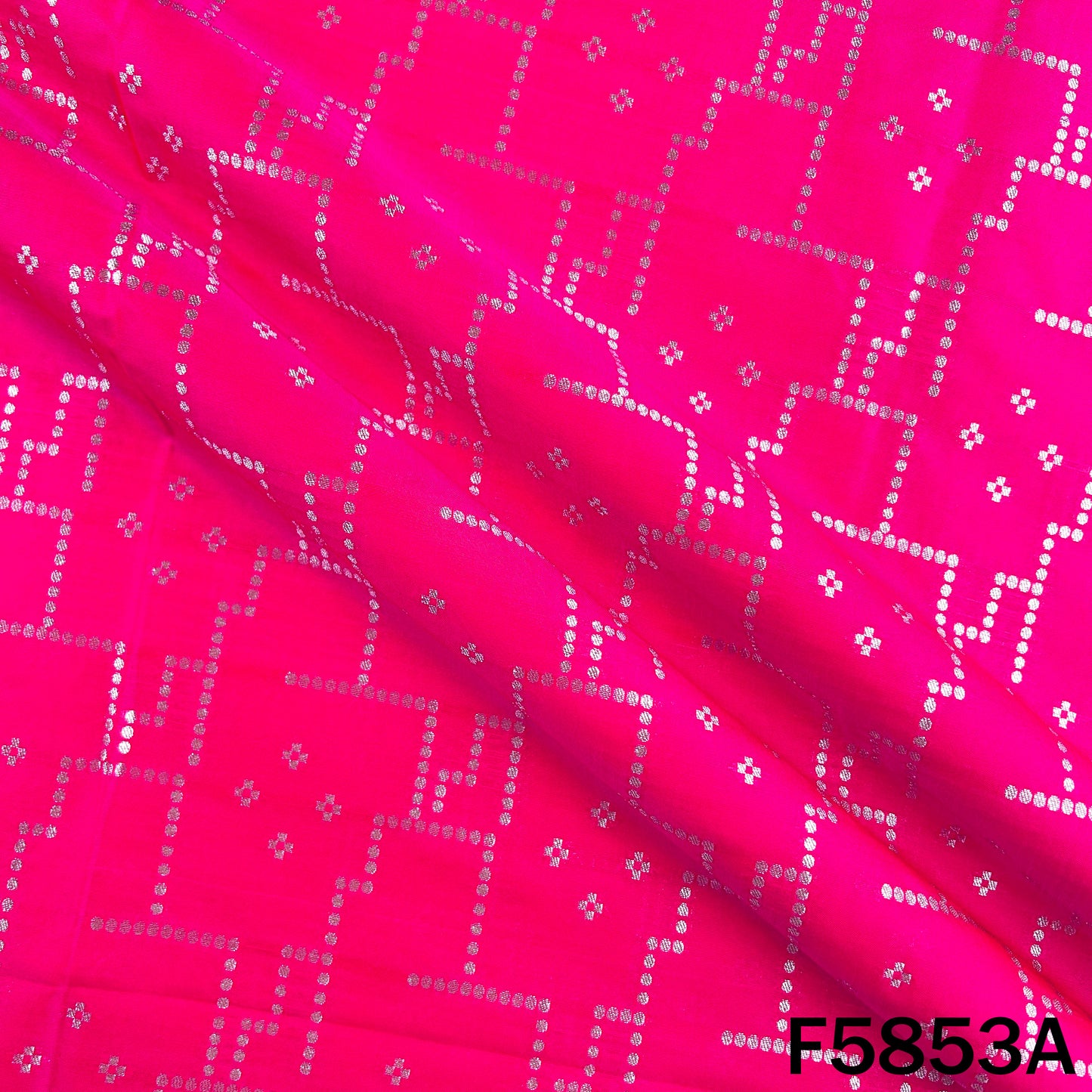 Banarasi Brocade Silk Fabric - F5853