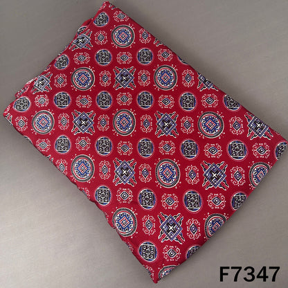 Printed Modal Satin Fabric - F7347