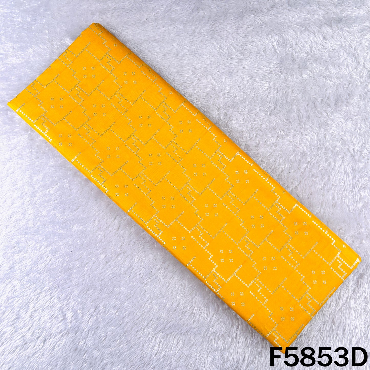 Banarasi Brocade Silk Fabric - F5853