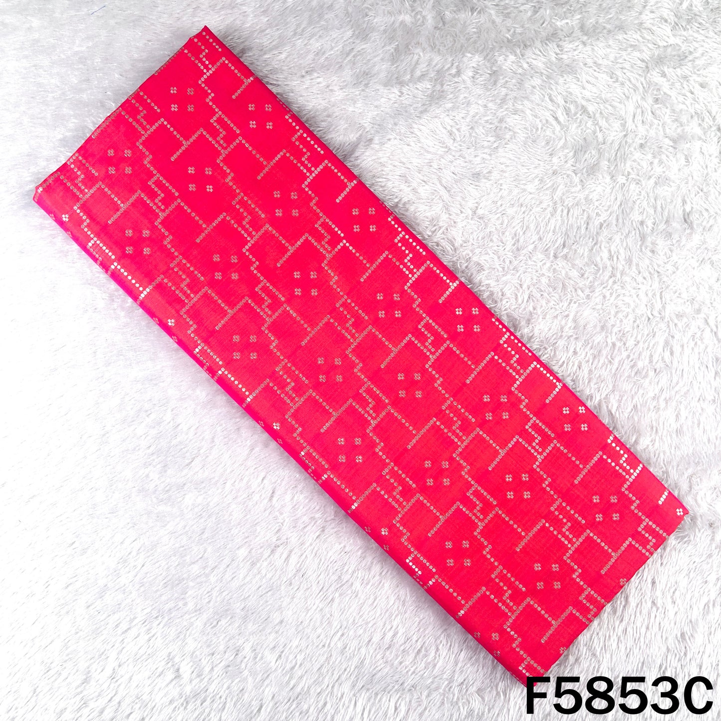 Banarasi Brocade Silk Fabric - F5853