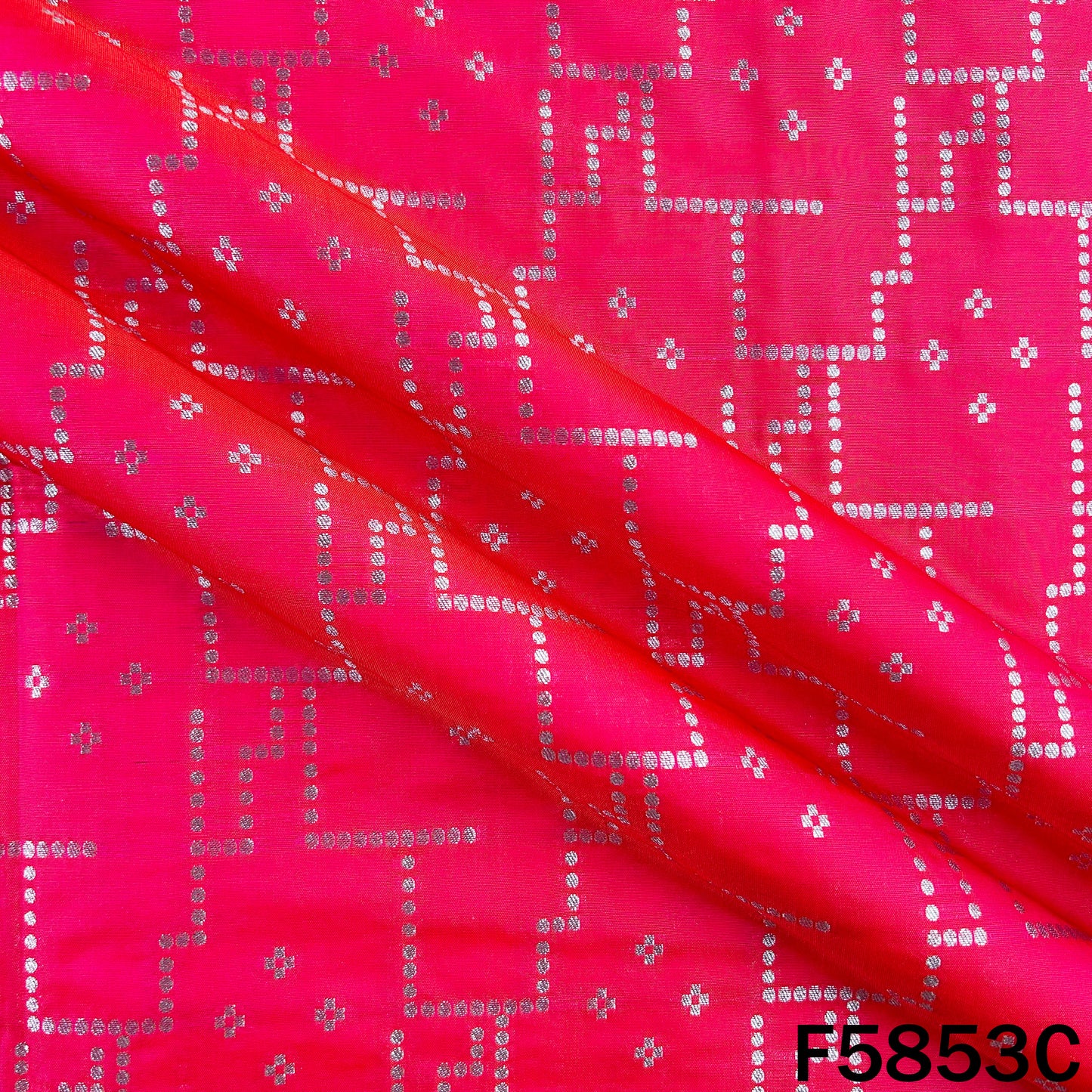 Banarasi Brocade Silk Fabric - F5853