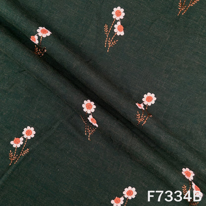 Thread Work Linen Fabric - F7334