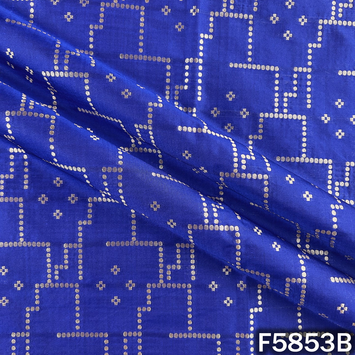 Banarasi Brocade Silk Fabric - F5853