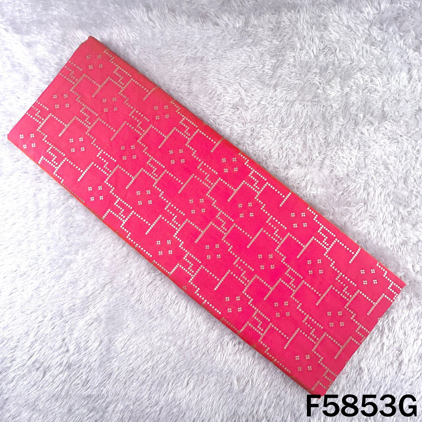 Banarasi Brocade Silk Fabric - F5853