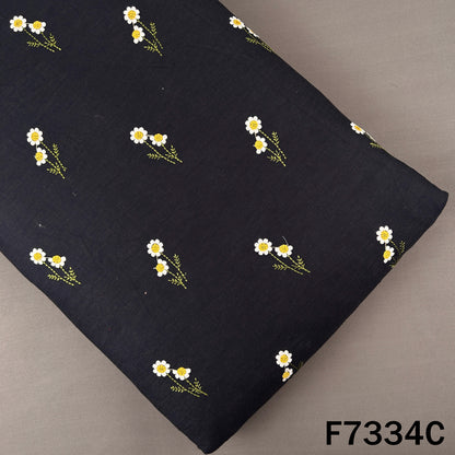 Thread Work Linen Fabric - F7334