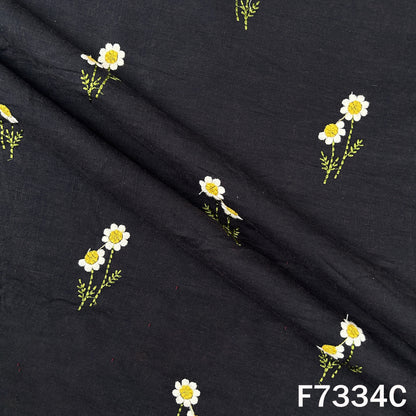 Thread Work Linen Fabric - F7334