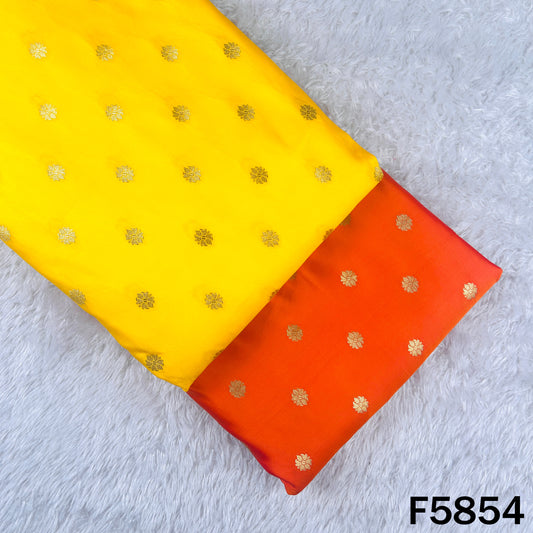 Zari Buti Work Banarasi Brocade Fabric - F5854