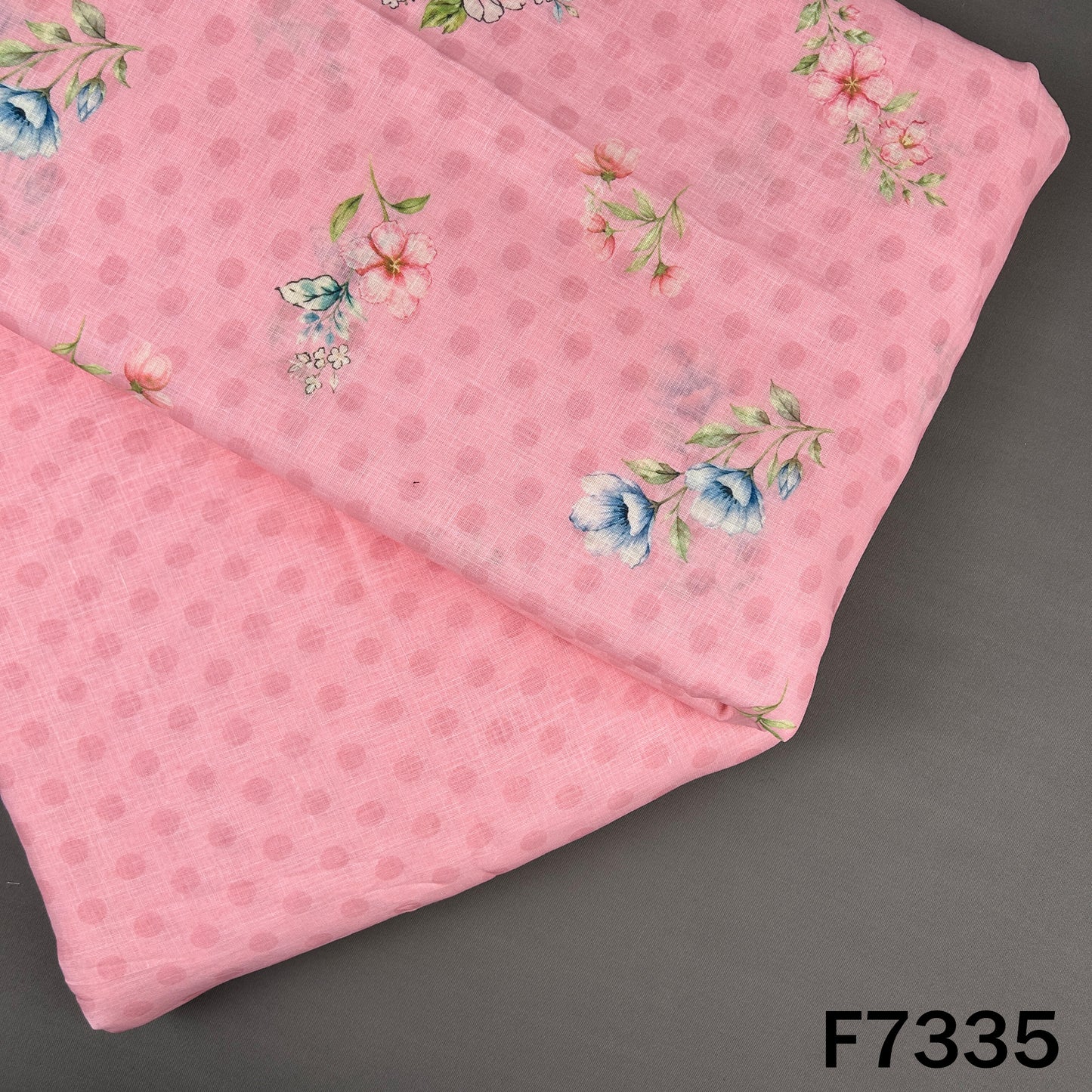 Printed Linen Fabric - F7335