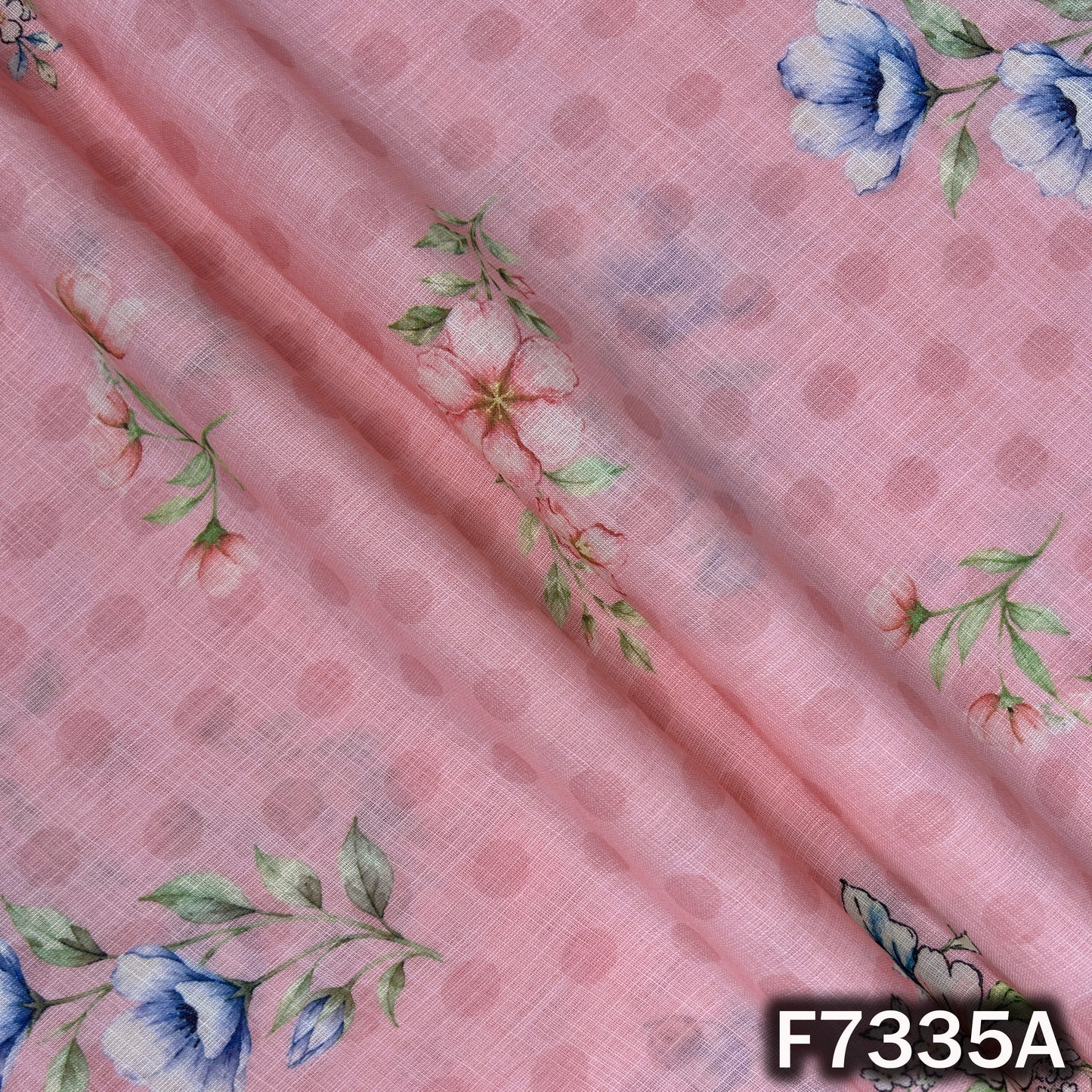 Printed Linen Fabric - F7335