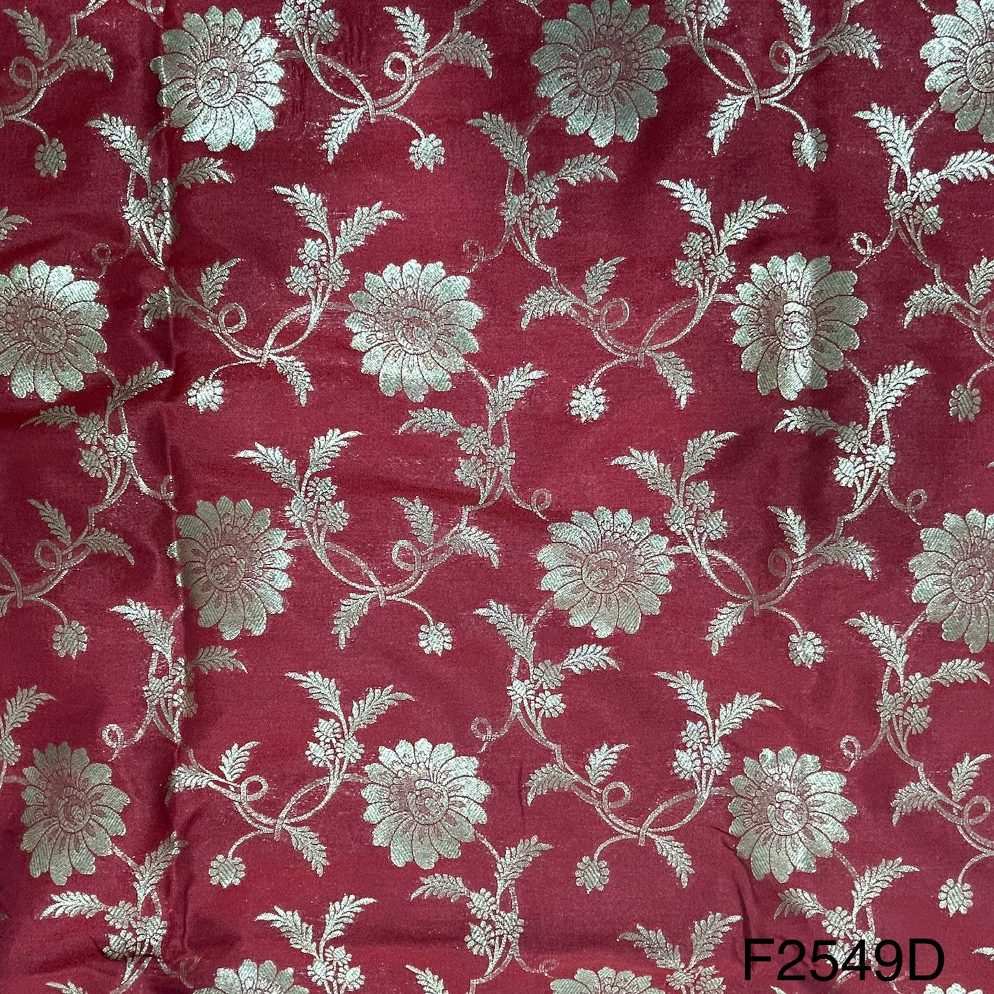 Banarasi Silk Fabric-F2549
